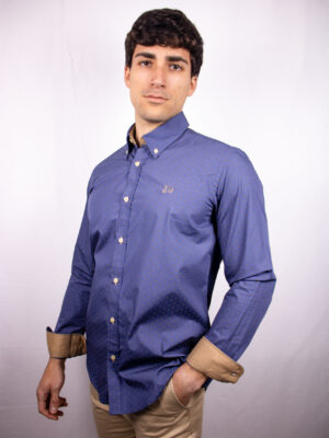 Camisa de estampado cachemir