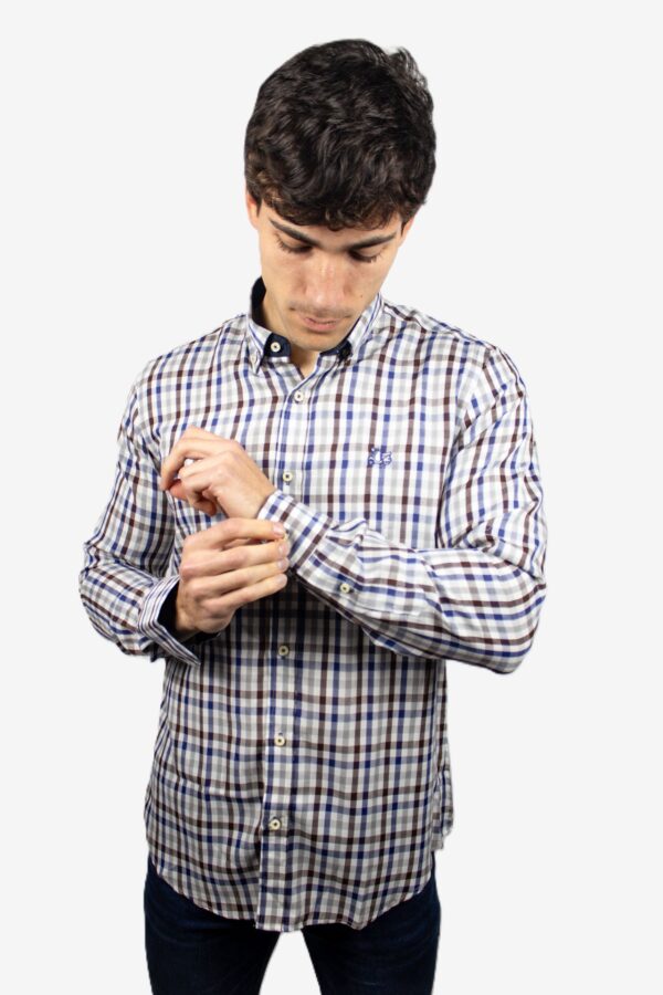 Camisa de cuadros viyela - Imagen 3