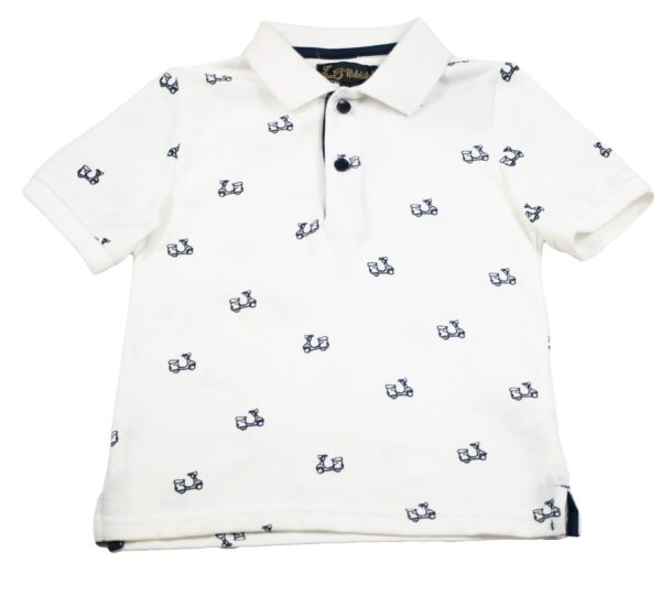 Polo de niño estampado de vespitas [+5 colores] - Imagen 4