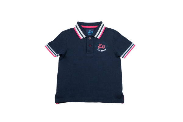 Polo piqué de niño bordado logotipo [+5 colores]
