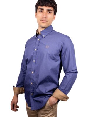 Camisa de estampado cachemir