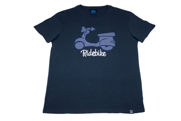 Camiseta con vespa bordada [+3 colores] - Imagen 4