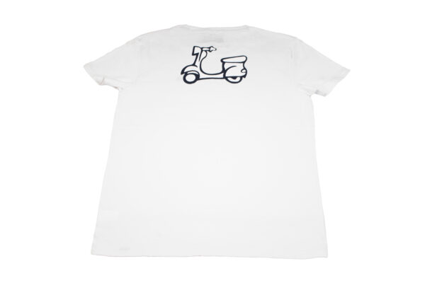 Camiseta básica estampado vespa en la espalda [+7 colores] - Imagen 11