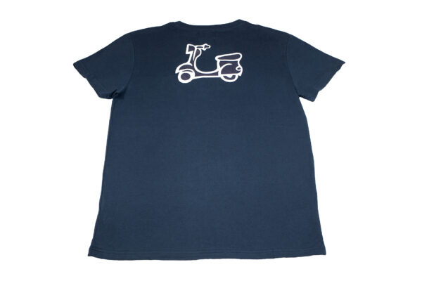Camiseta básica estampado vespa en la espalda [+7 colores] - Imagen 5