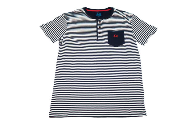 Camiseta rayas con bolsillo [+1 color] - Imagen 4