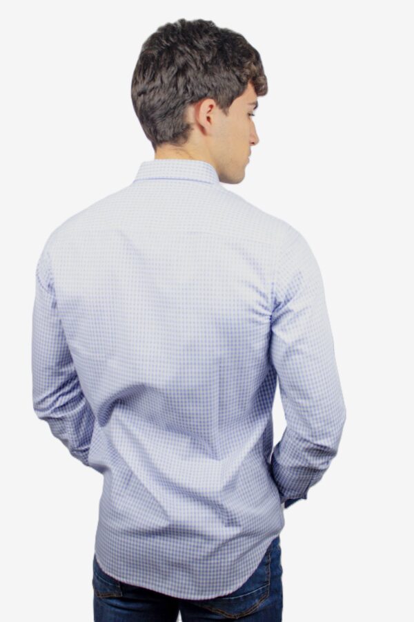 Camisa de cuadros azules - Imagen 4