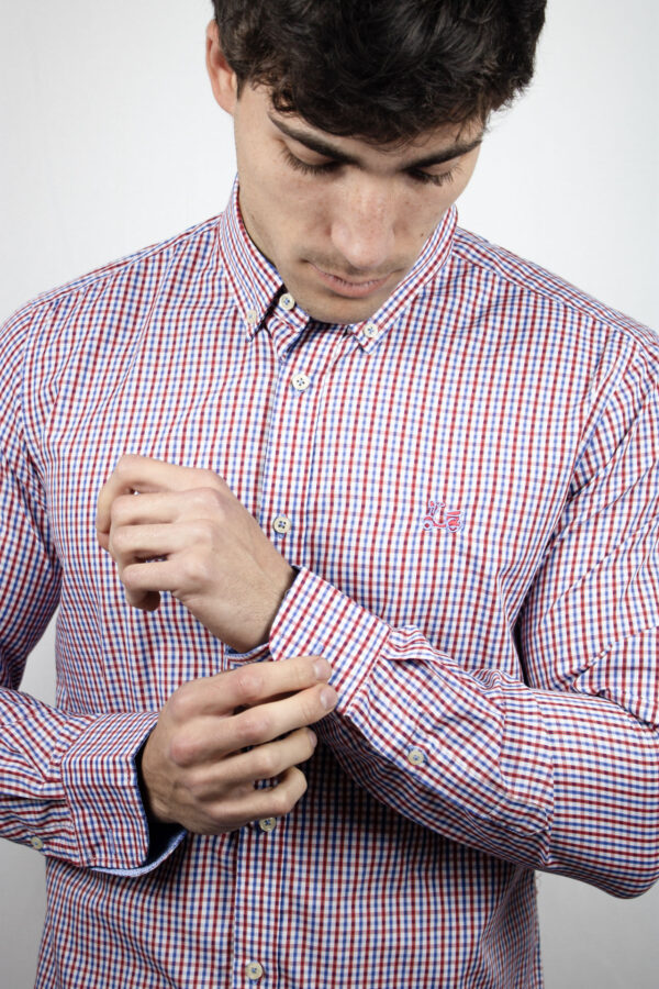 Camisa de cuadros Vichy