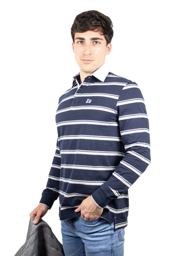 Polo marino con rayas - Imagen 2