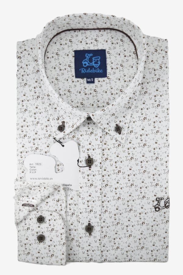 Camisa estampado floral - Imagen 3