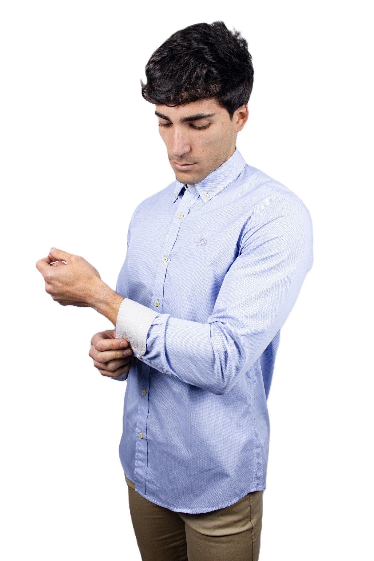 Camisa Celeste Estructura 1 Camisa Celeste Estructura