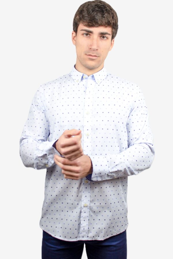 Camisa Milrayas Estampada Topitos