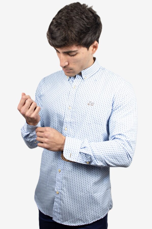 Camisa estampado cachemir