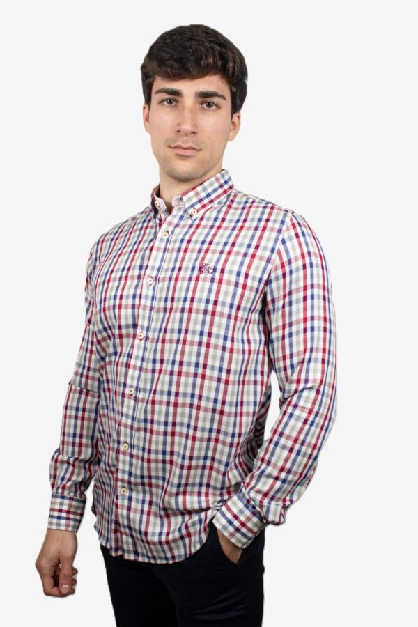 Camisa de cuadros viyela
