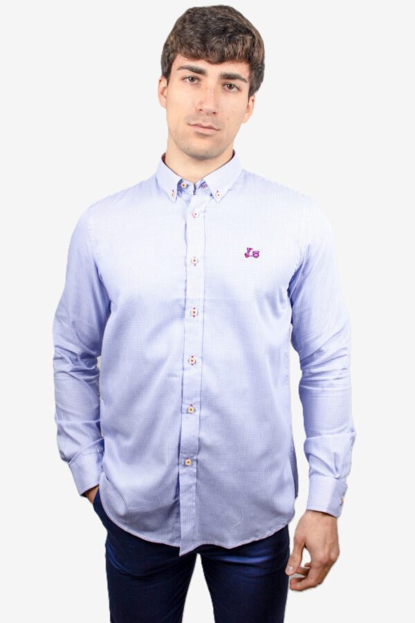 Camisa de pata de gallo