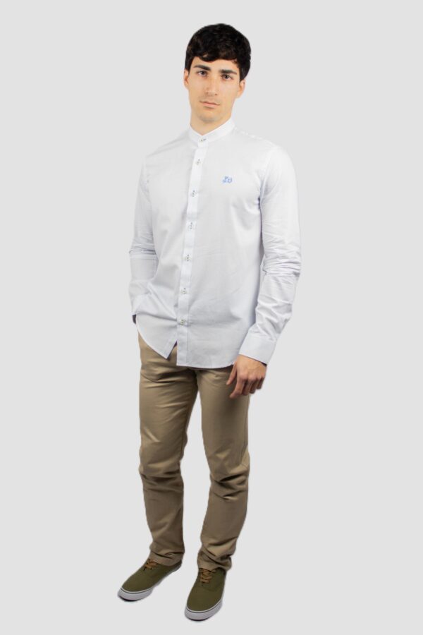 Camisa Estampada Cuello mao - Imagen 3