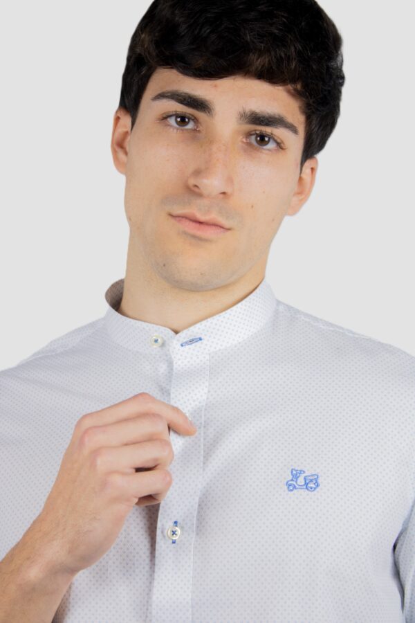 Camisa Estampada Cuello mao - Imagen 2