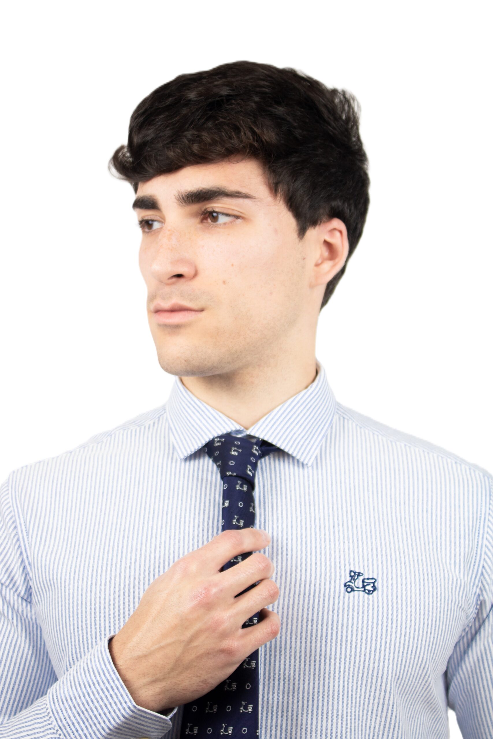 Camisa Rayas celeste 3 Camisa Rayas celeste - Imagen 3